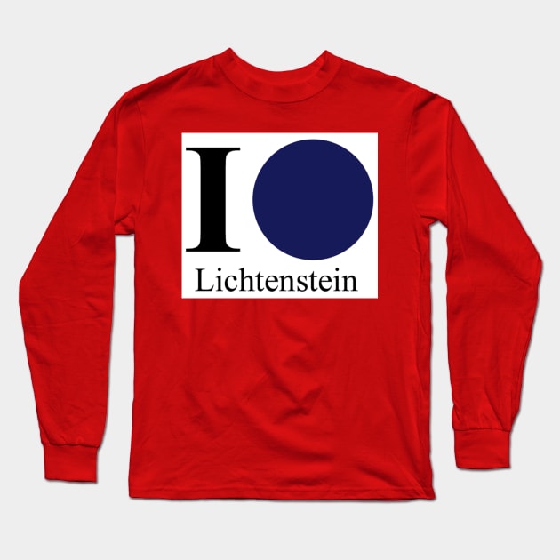 Roy Lichtenstein SHIRT DESGINS I LOVE LICHTENSTEIN ART Long Sleeve T-Shirt by FrenkMelk